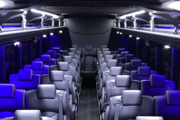 Fort Collins Charter Bus Interior