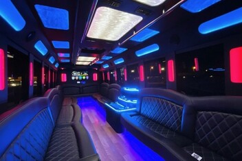 Fort Collins Limousine Bus Interior