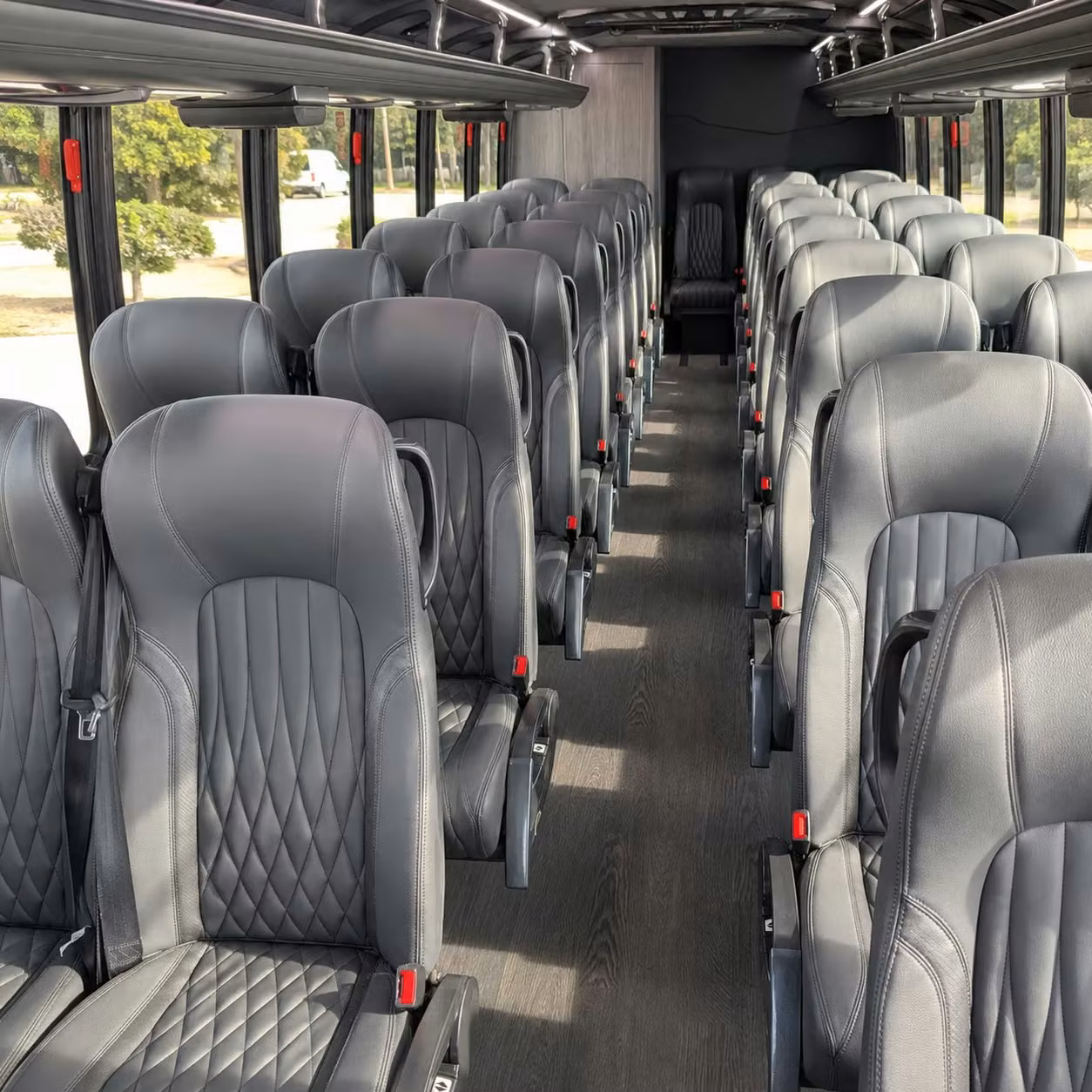 30 passenger minibus inside