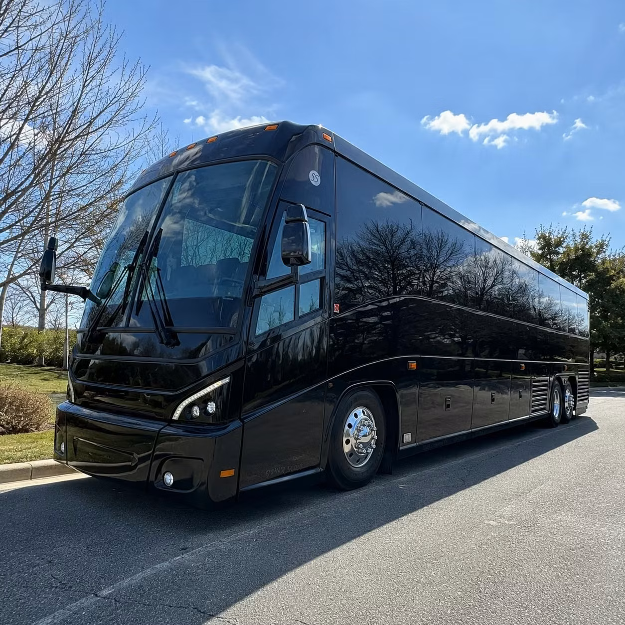 long distance military government charter bus rentals from fort collins