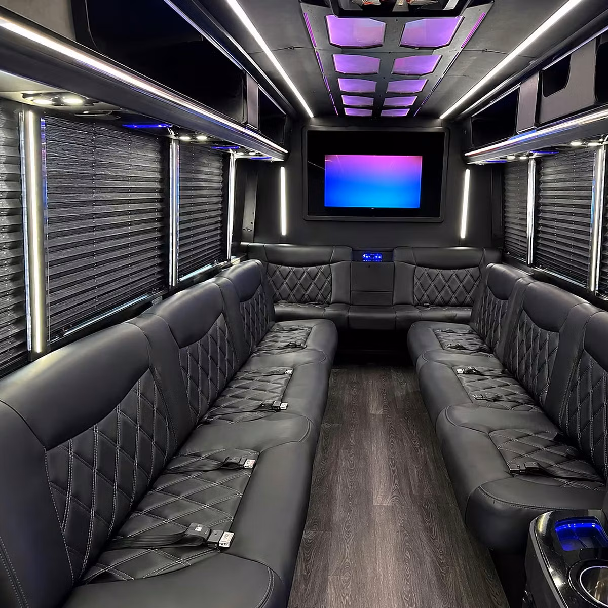 party bus interior