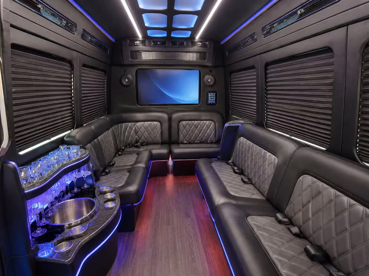 sprinter limousine inside